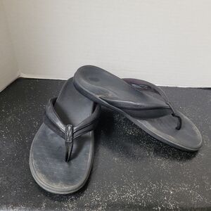 Vionic Black Flipflops